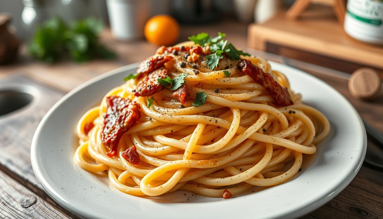 Neapolitan Spaghetti Carbonara