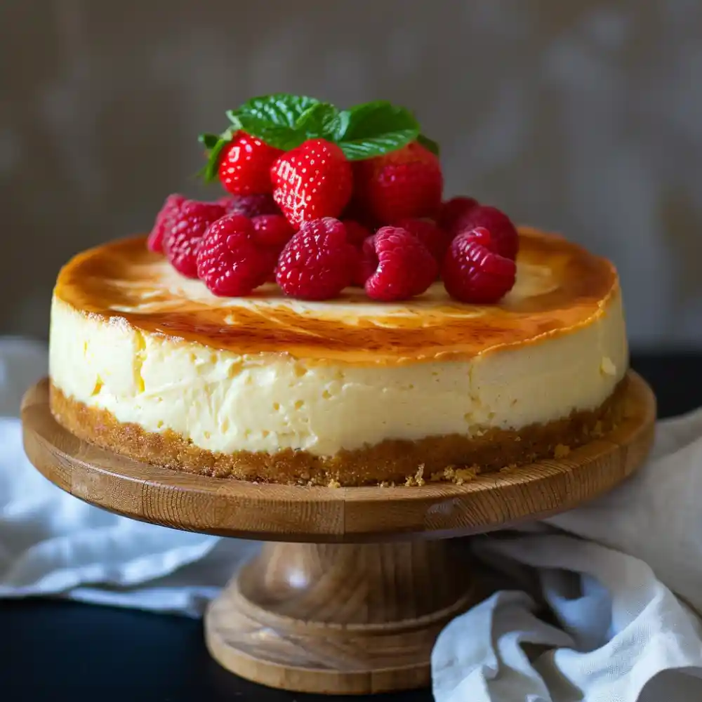 Crustless New York Cheesecake